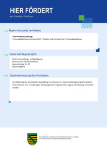 Verbundausbildung sachsenmittel